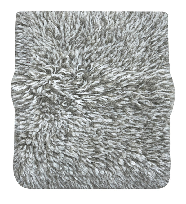 MUESTRA ALFOMBRA LAVABLE DE LANA TUNDRA - BLENDED SHEEP GREY