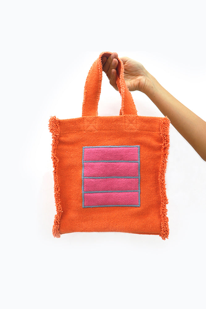 BOLSA DE TELA CELL NARANJA