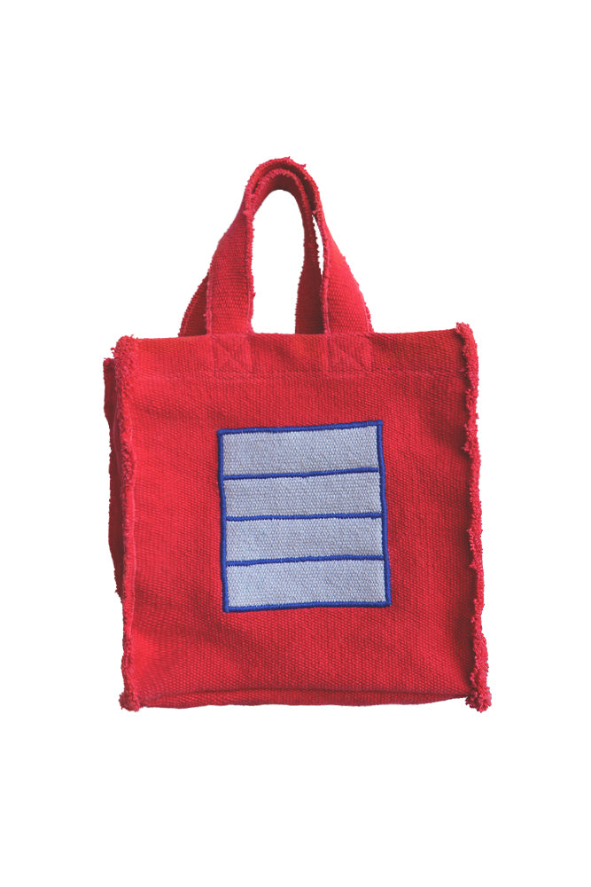 BOLSA DE TELA CELL ROJA