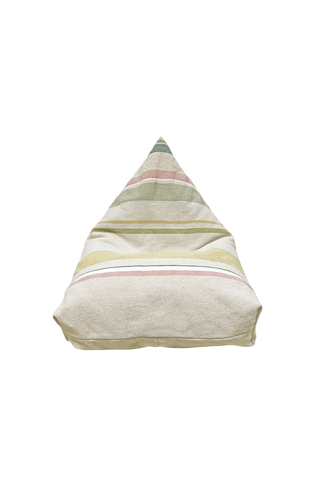 PUFF CLEO MULTI STRIPE PEQUEÑO