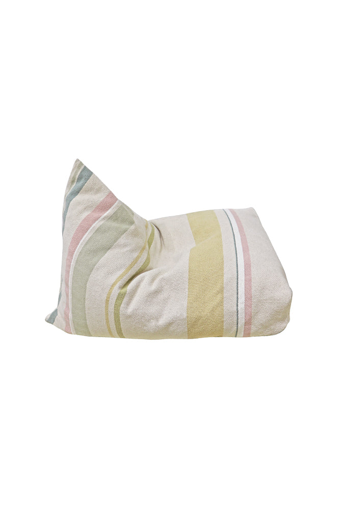 PUFF CLEO MULTI STRIPE PEQUEÑO