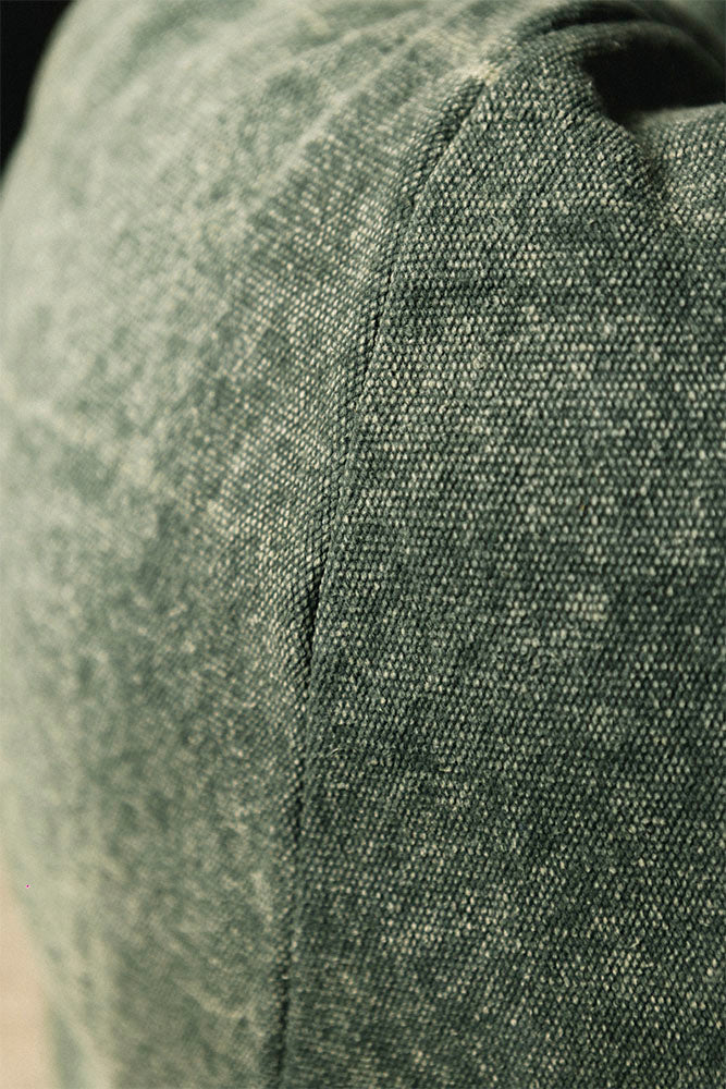 POUF STONEWASHED DUCK GREEN