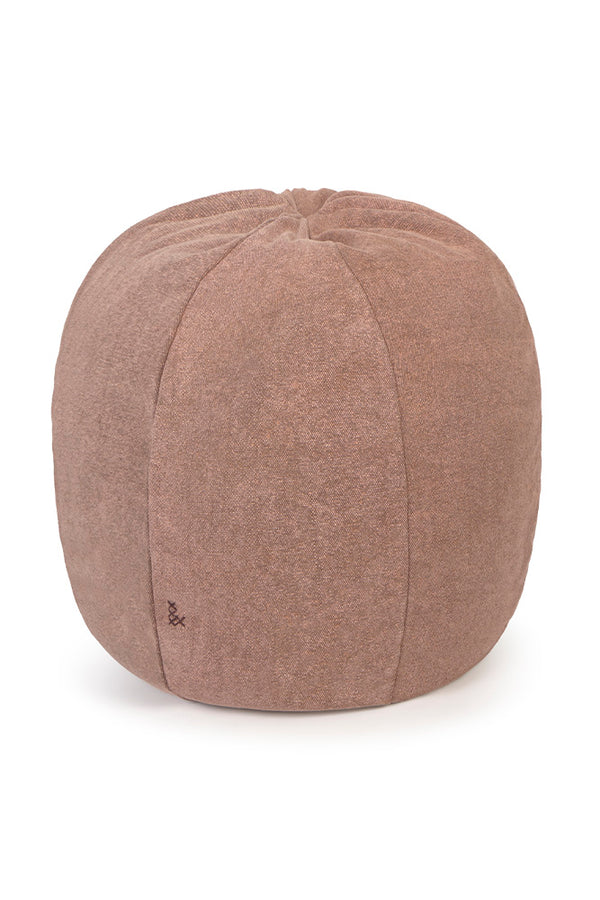 POUF STONEWASHED SOIL BROWN
