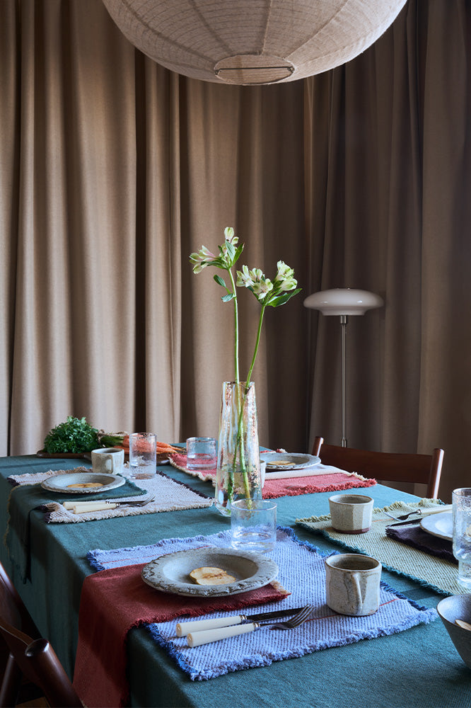 SET AUS 2 TISCHSET VERTICAL MATCHA