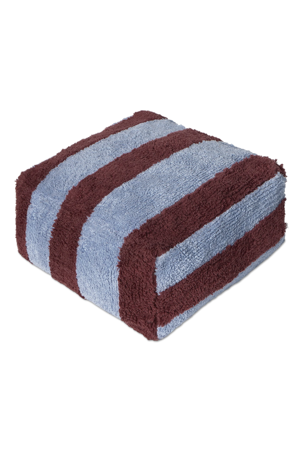 POUF LINES MARSALA