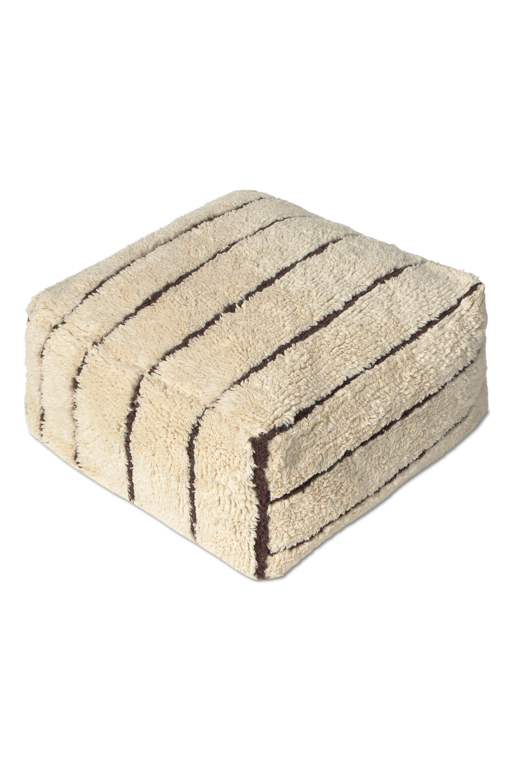 POUF LINES NATURAL