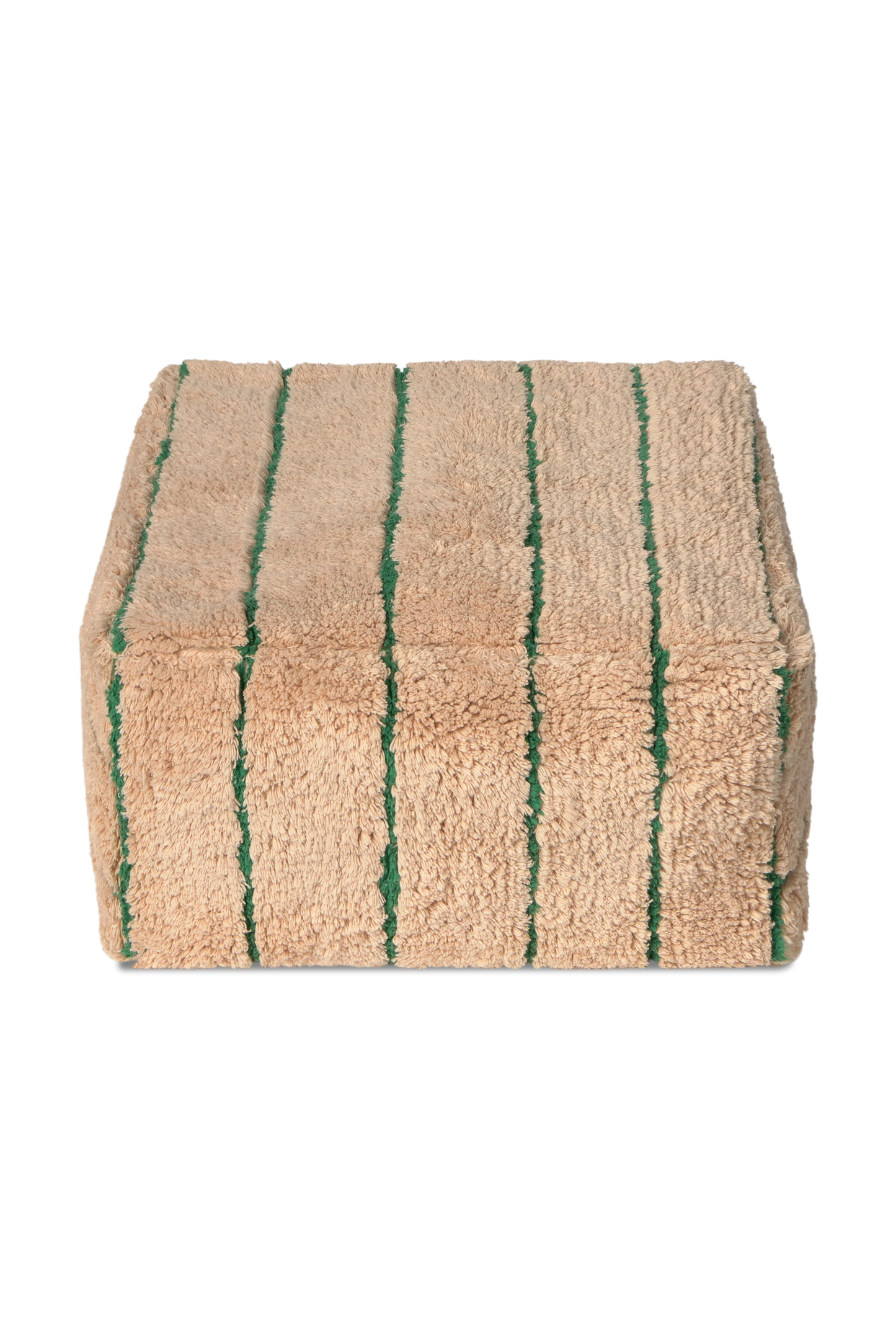 POUF LINES ROSE
