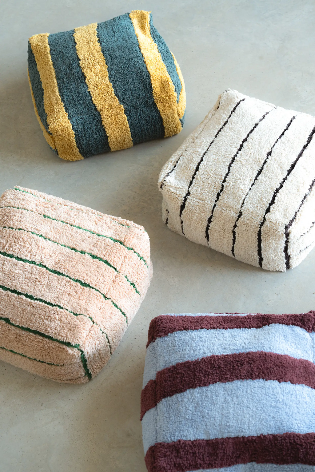 POUF LINES TERRAZO
