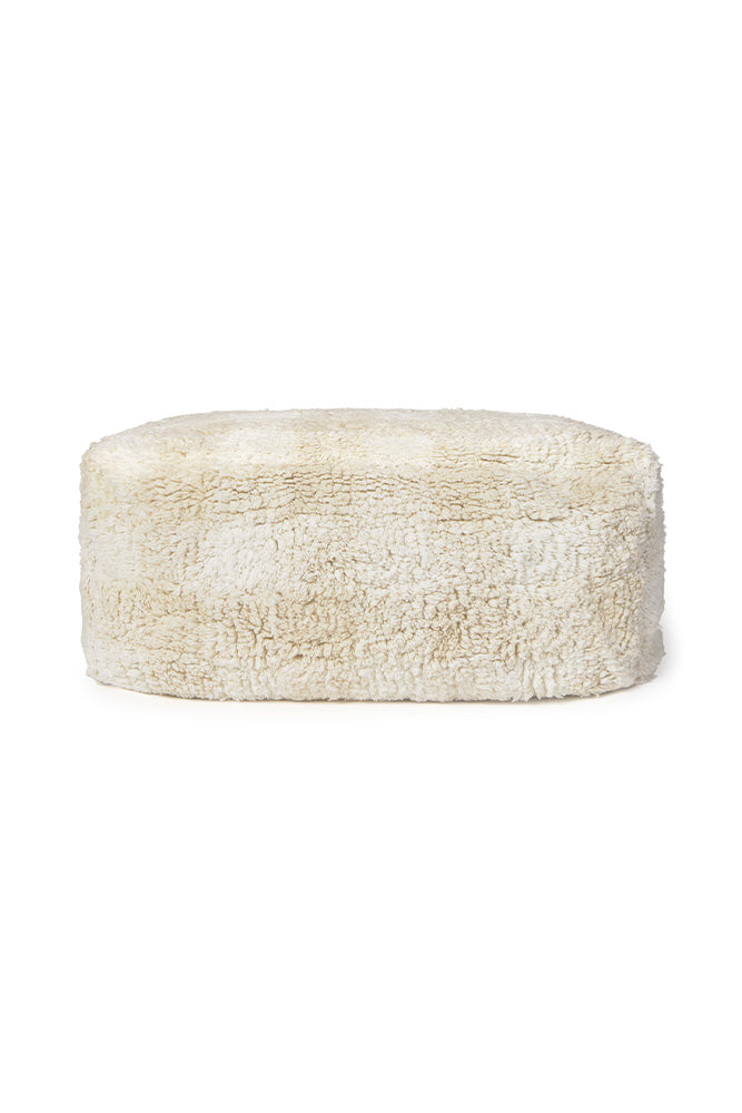 POUF VICHY IVORY