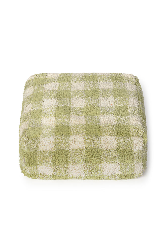 POUF VICHY MATCHA 