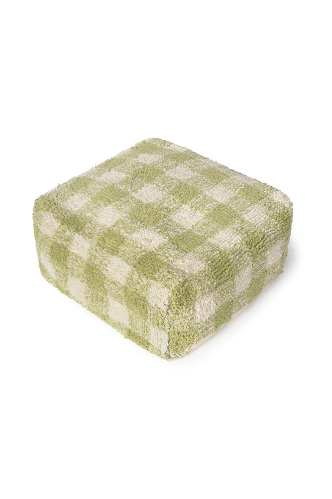 POUF VICHY MATCHA 