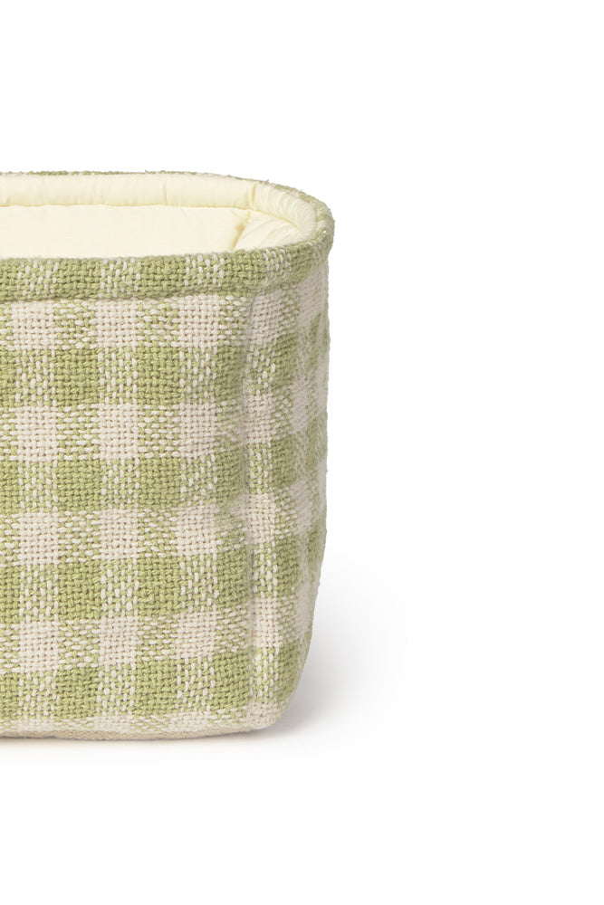 PANIER MATELASSÉ MATCHA