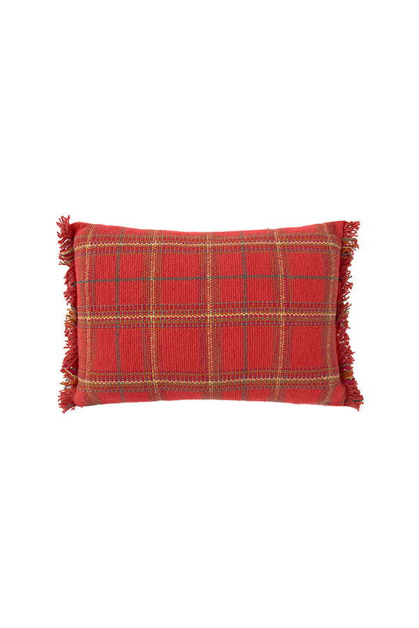 COJÍN HANDLOOM MAPPLE RED