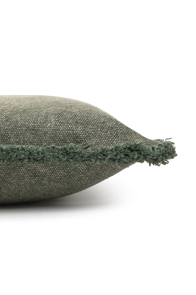 COJÍN STONEWASHED DUCK GREEN