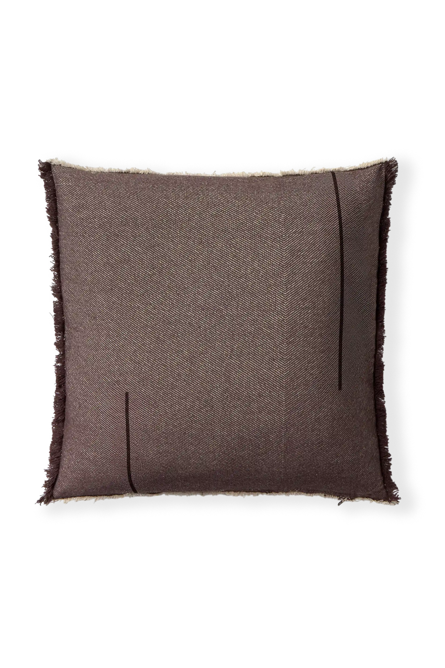 SQUARE CUSHION VERTICAL COFFEBEAN