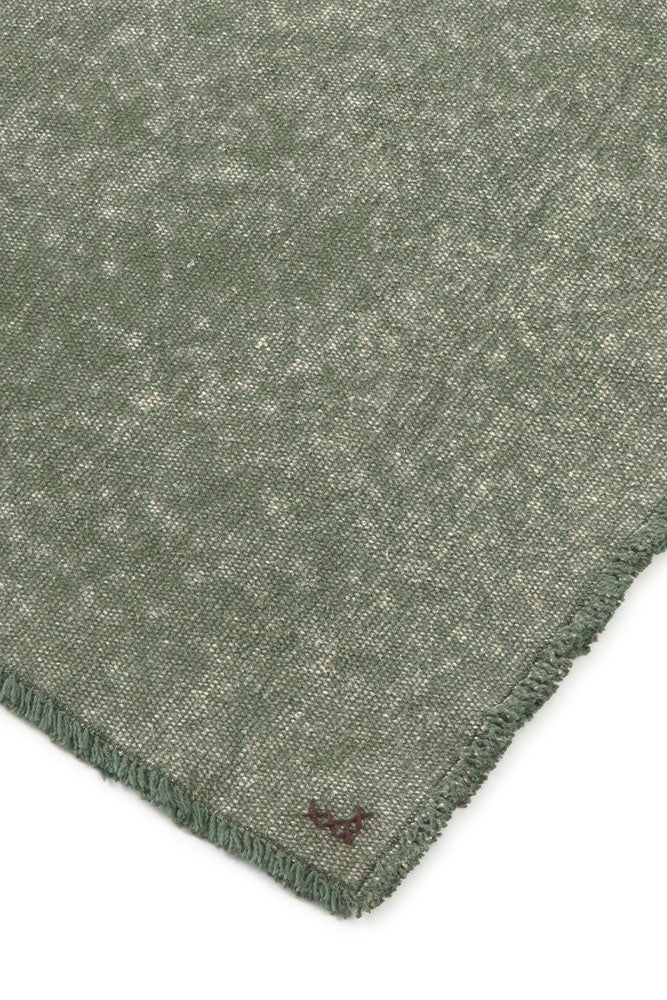 TISCHLÄUFER STONEWASHED DUCK GREEN