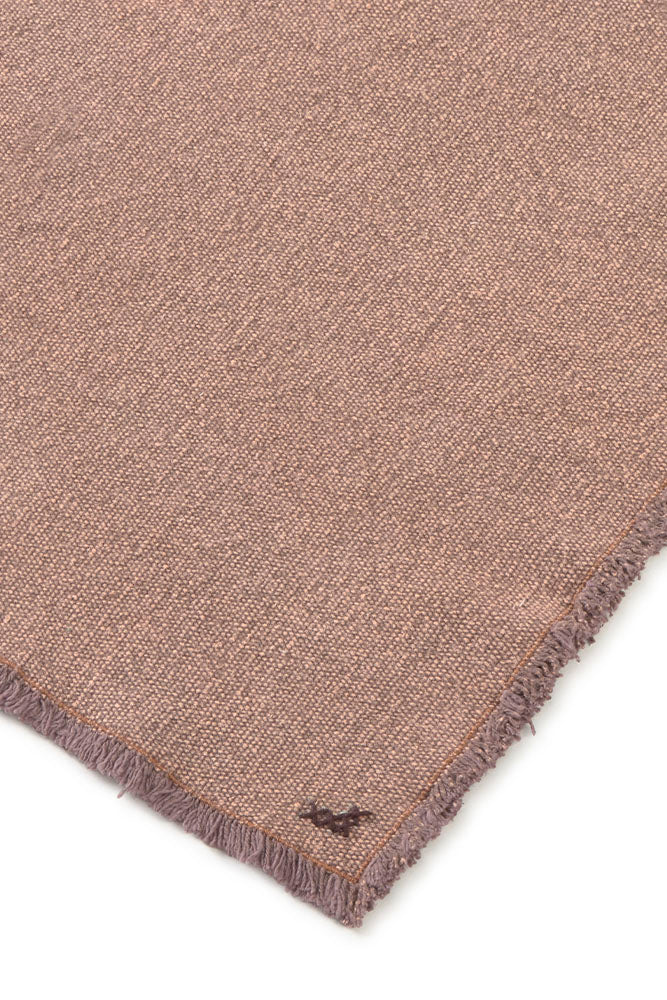 STONEWASHED TABLE RUNNER SOIL BROWN