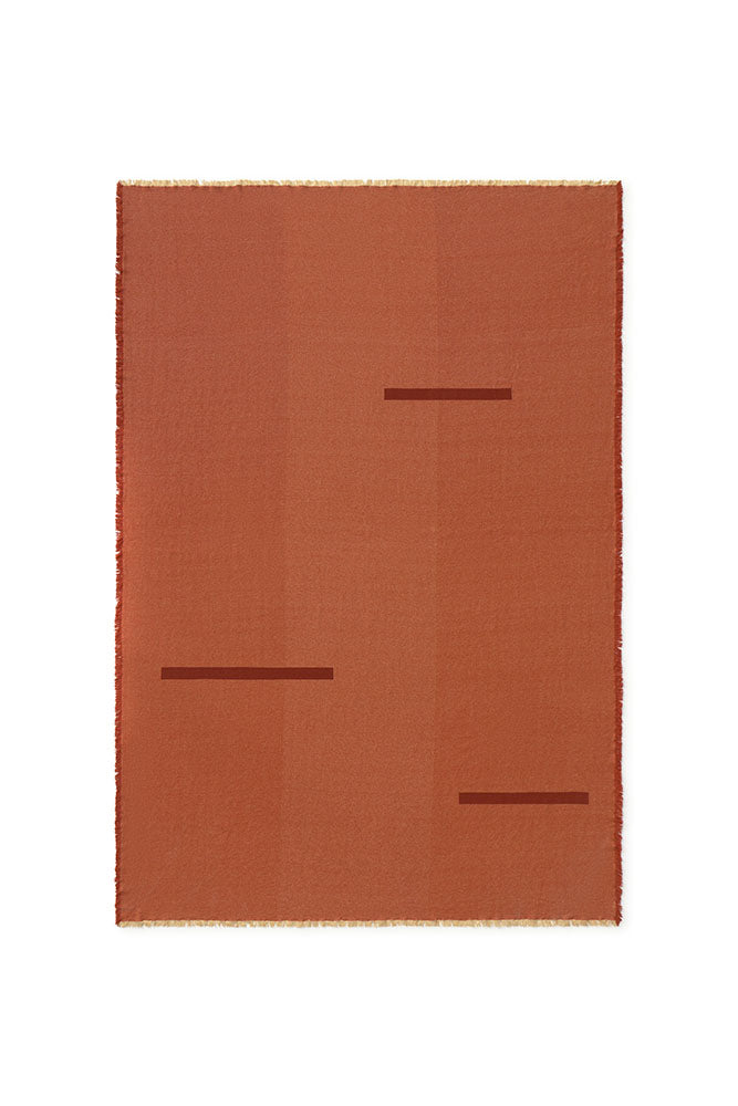 TISCHDECKE VERTICAL NEW TERRACOTA