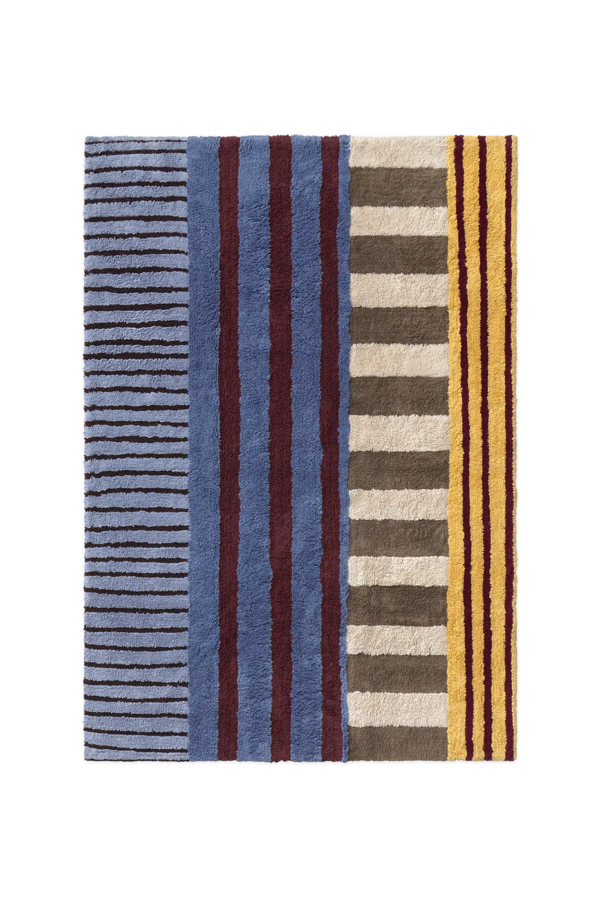 TAPPETO LAVABILE COLOR ON INDIGO BLUE