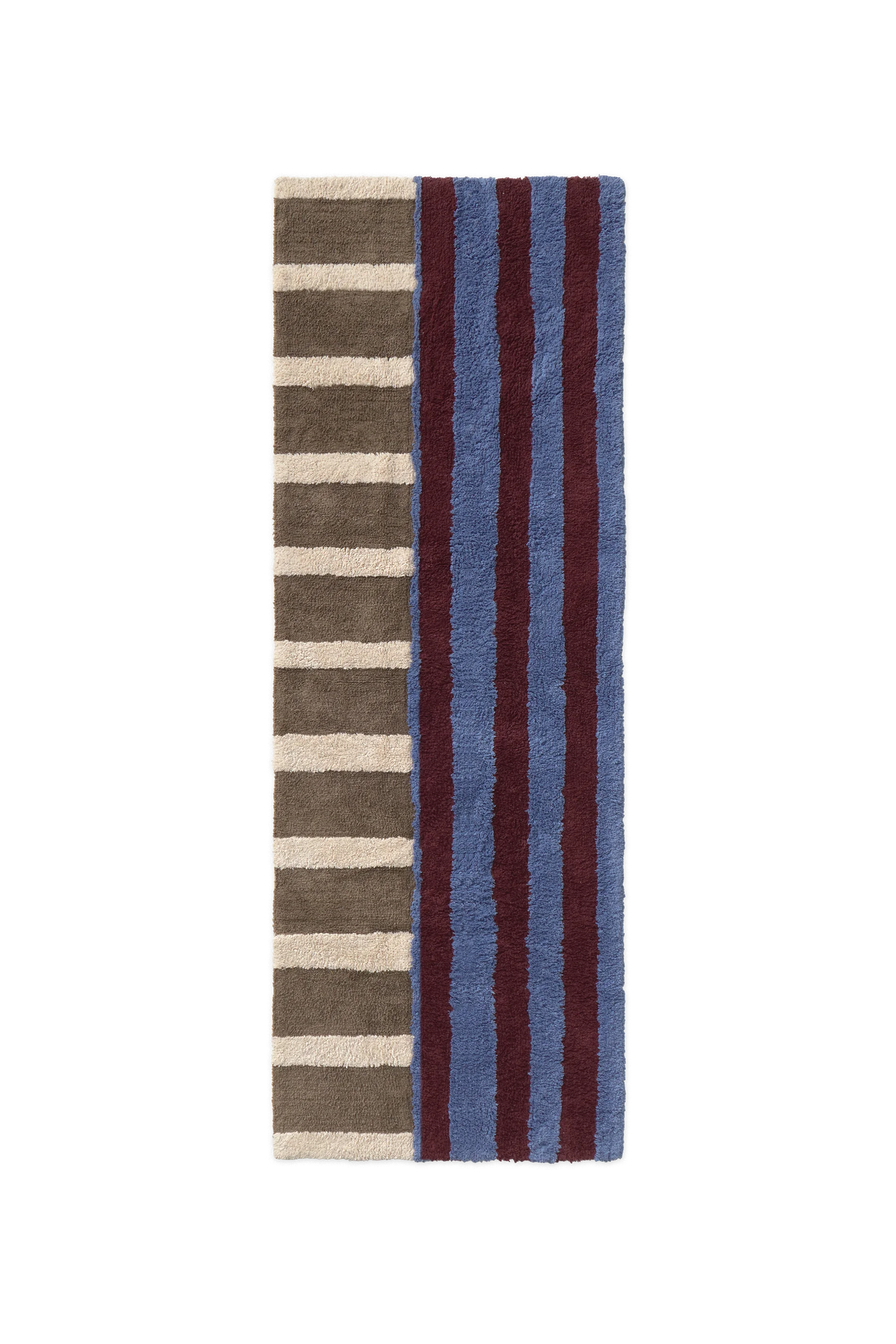 ALFOMBRA DE PASILLO LAVABLE COLOR ON INDIGO BLUE