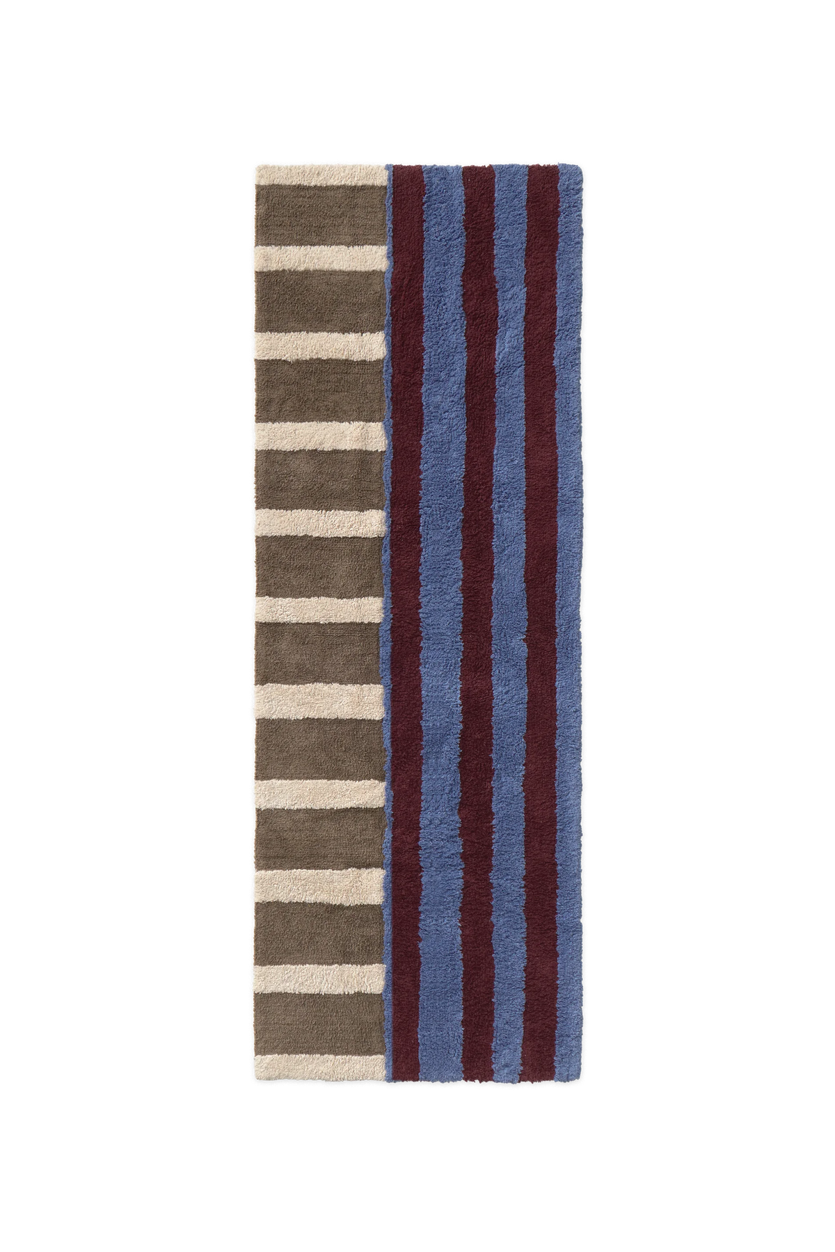 ALFOMBRA DE PASILLO LAVABLE COLOR ON INDIGO BLUE