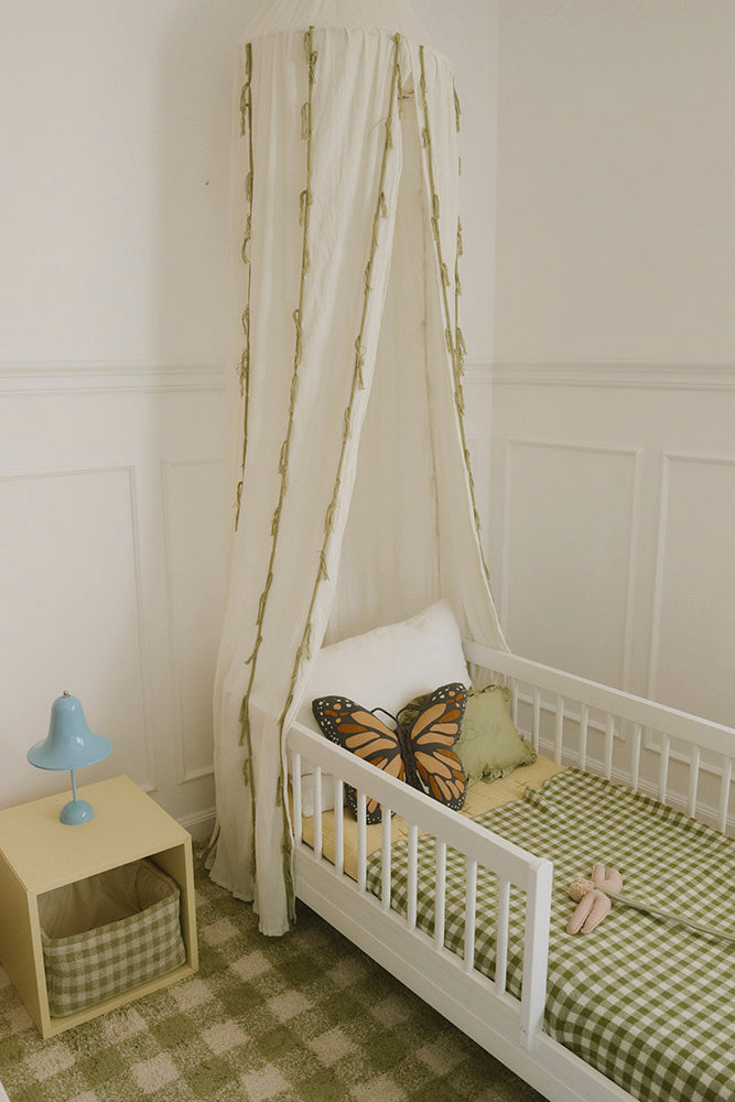 WASCHBARER TEPPICH VICHY MATCHA