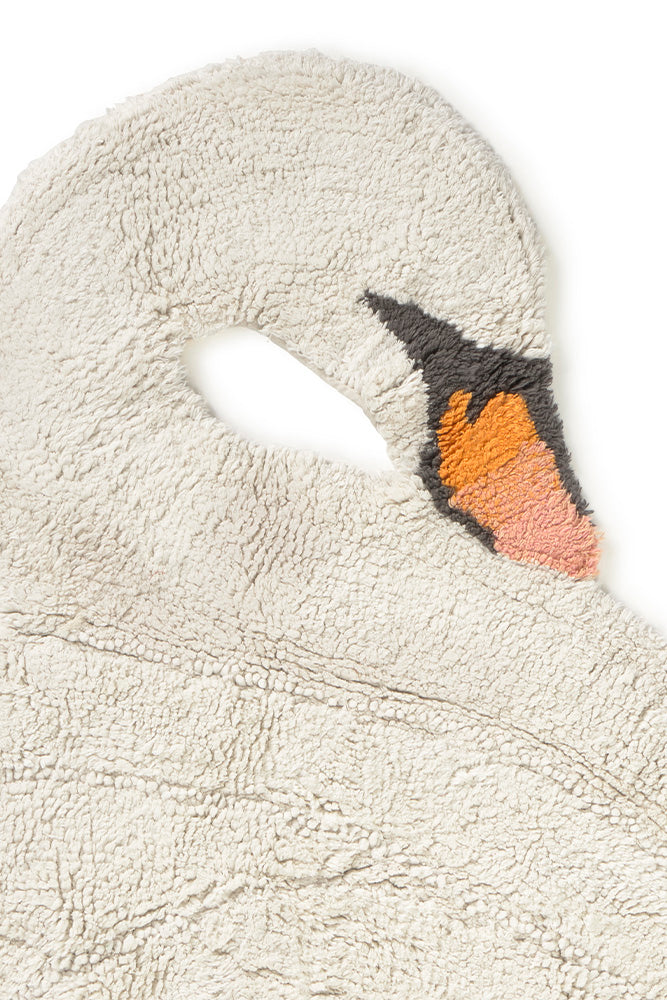 WASCHBARER TEPPICH SWAN