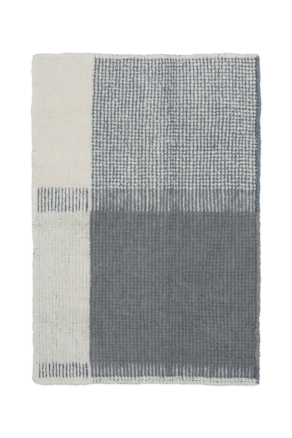 TAPIS WOOLABLE KAIA SMOKE BLUE