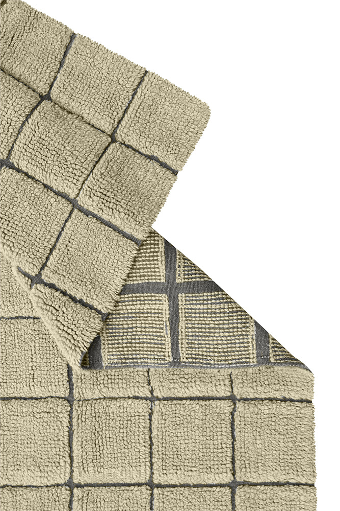 Wool rug Mosaic Moss – Lorena Canals