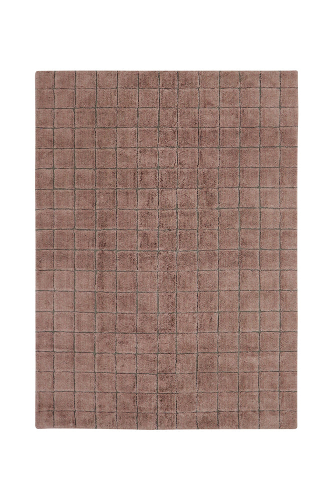 WOOL RUG MOSAIC QUARTZ