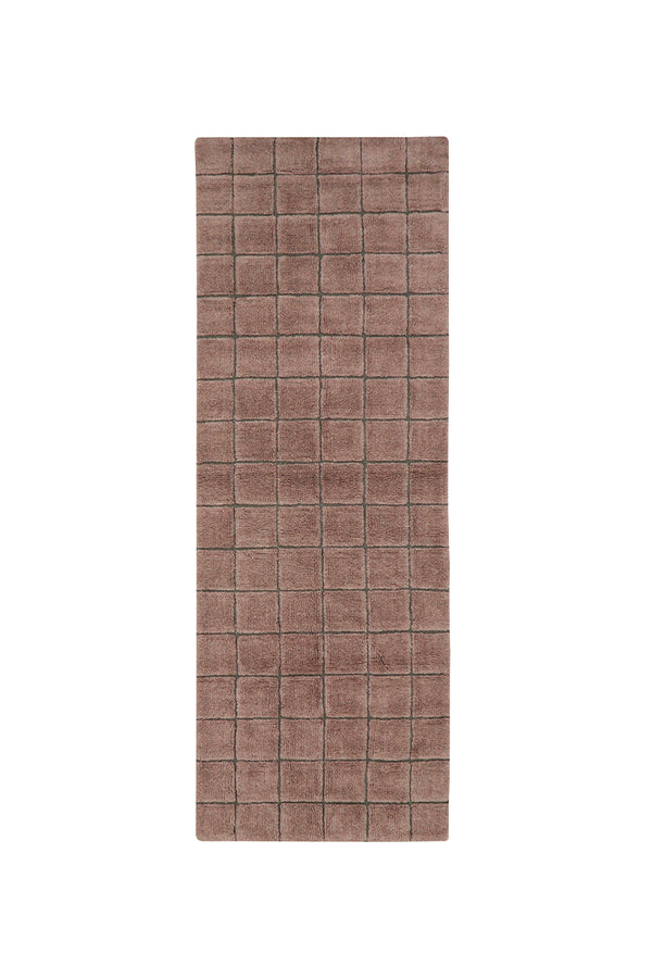 TAPIS EN LAINE DE COULEUR MOSAIC QUARTZ