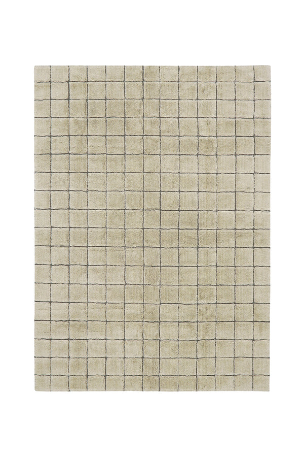 WOOL RUG MOSAIC SANDSTONE