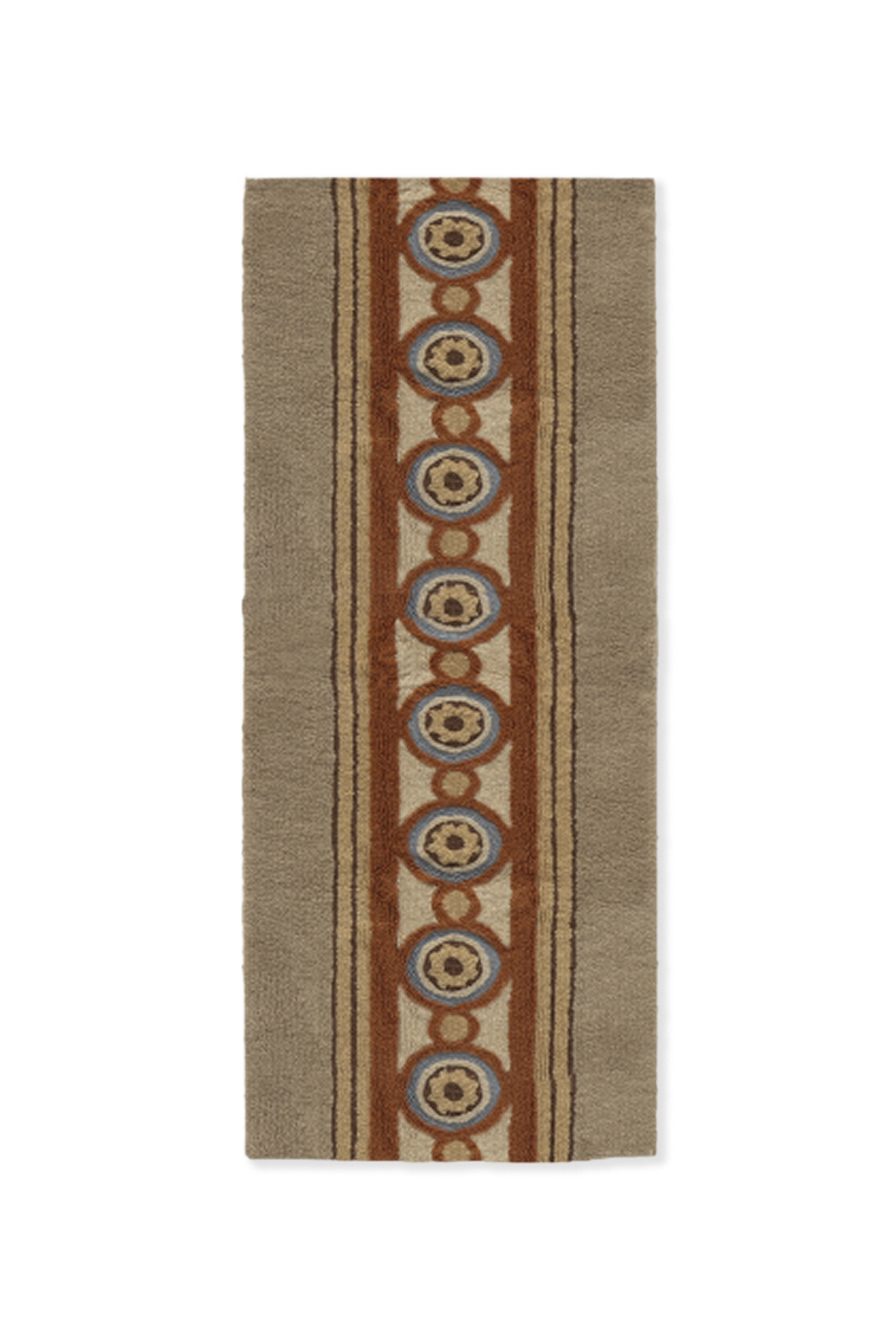 TAPPETO RUNNER IN LANA NAZAR