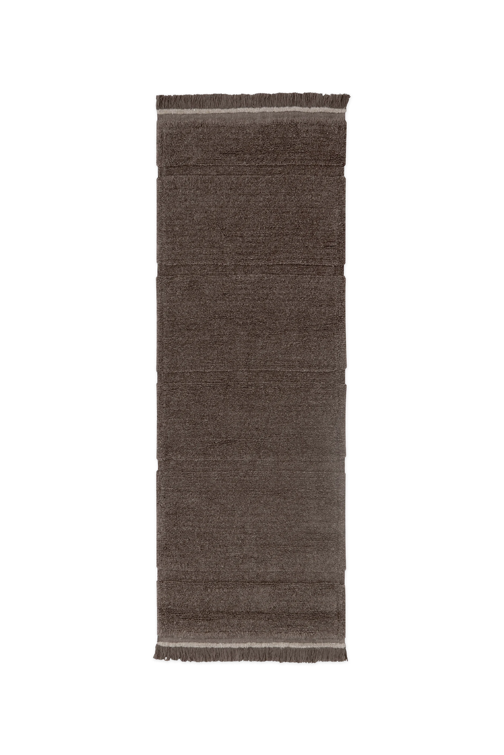 WOOLABLE RUNNER RUG STEPPE - SHEEP BROWN