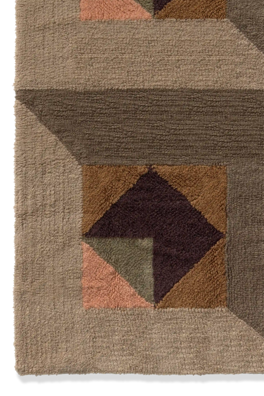 WOLLTEPPICH TESSERA KHAKI SMALL