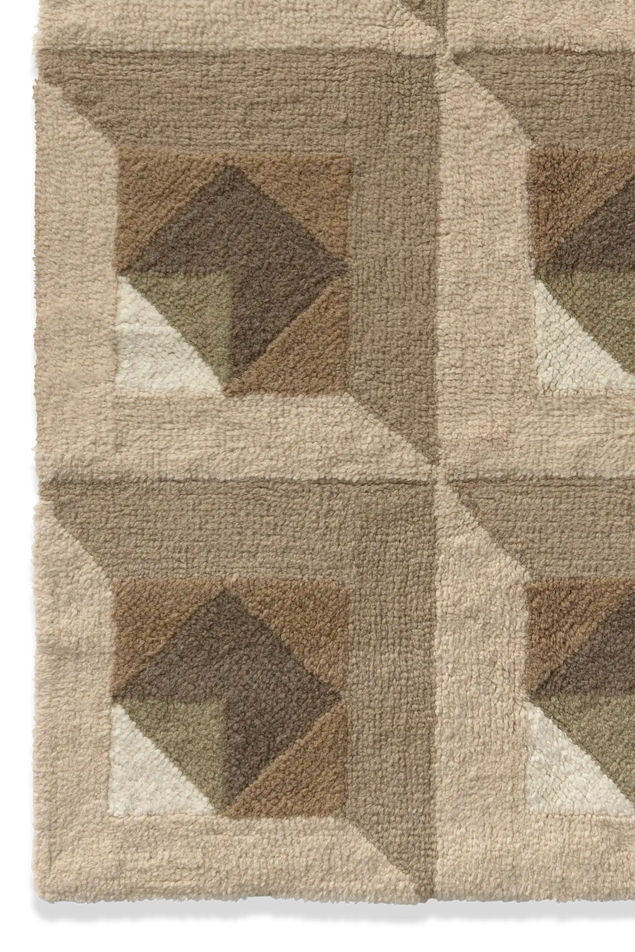 TAPPETO IN LANA TESSERA NATURAL