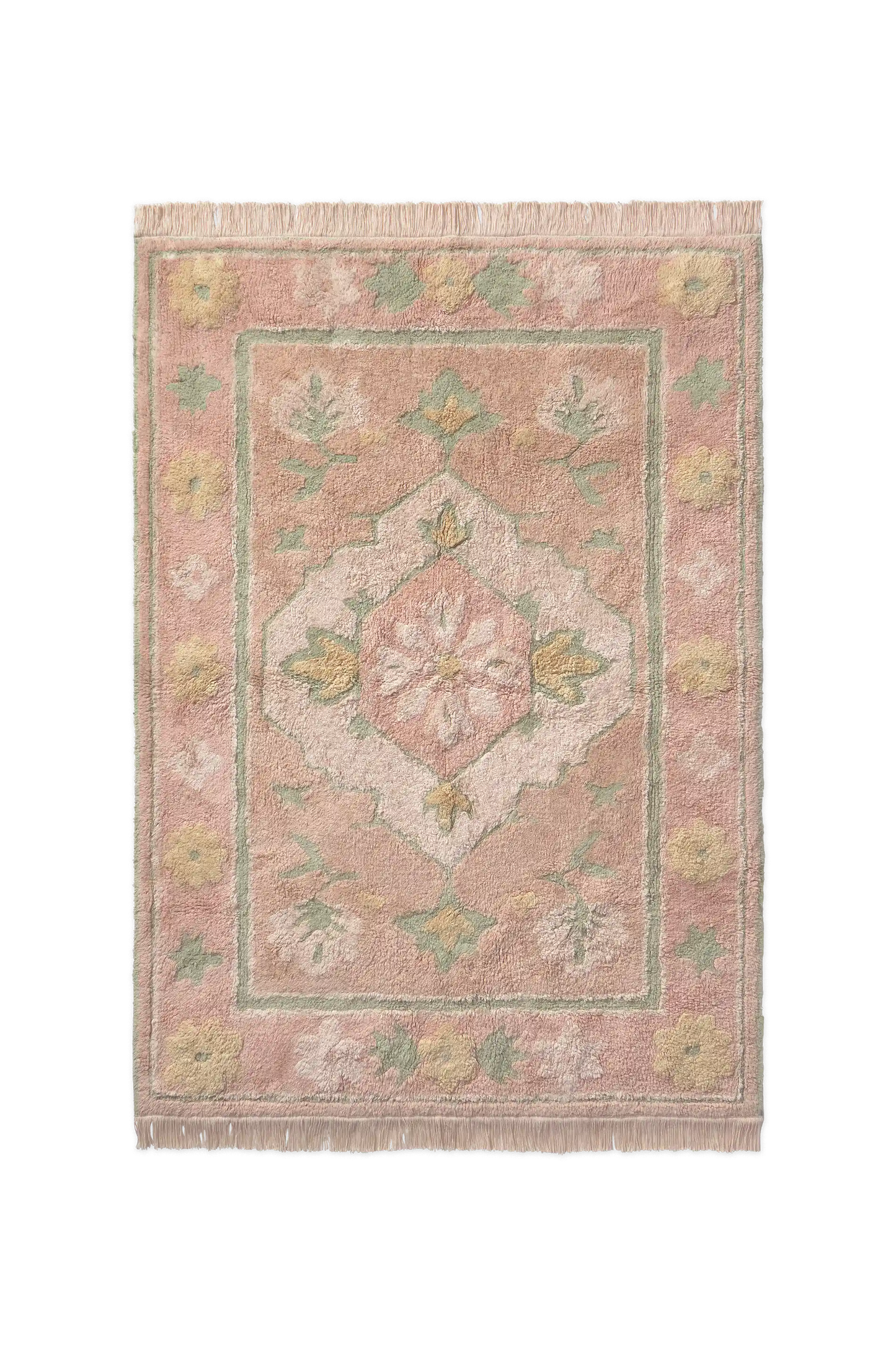 WASHABLE RUG PERSIAN PINK
