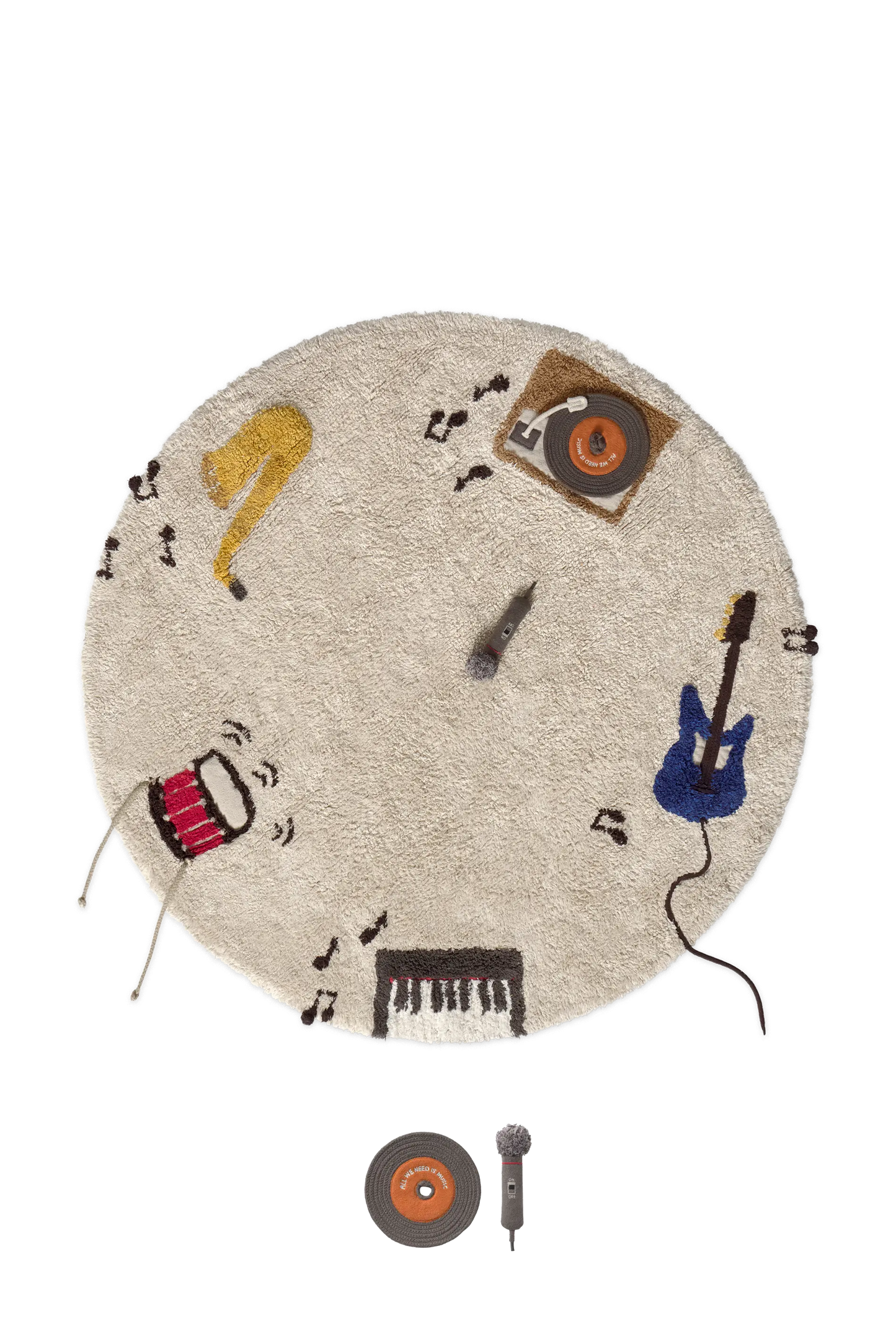 ALFOMBRA DE JUEGO LAVABLE MUSIC