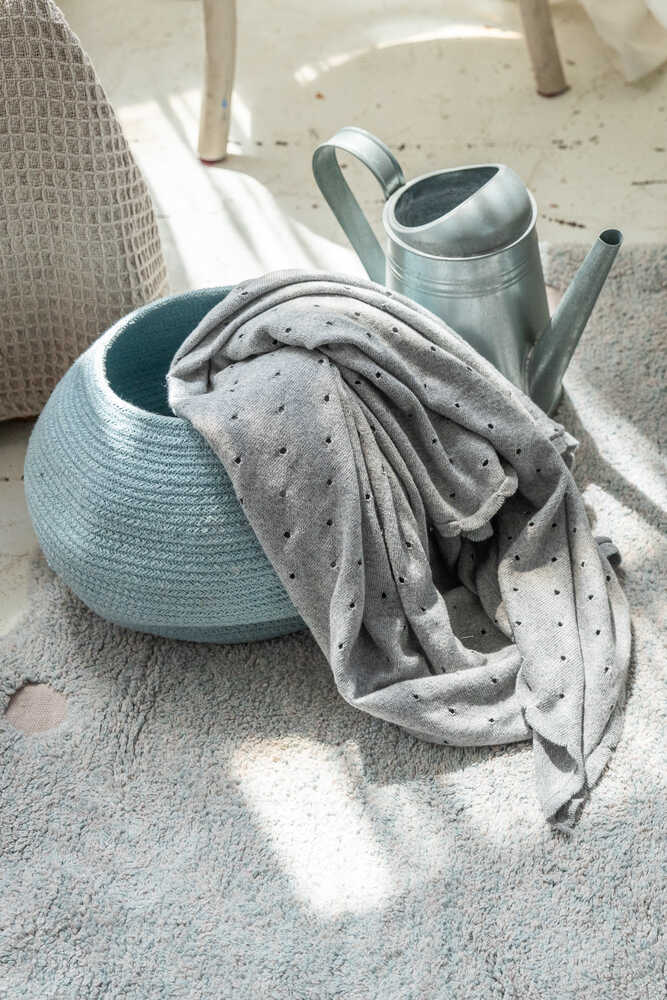 BABY BLANKET BISCUIT GREY Lorena Canals