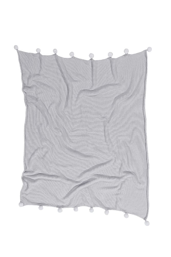 BABY BLANKET BUBBLY LIGHT GREY