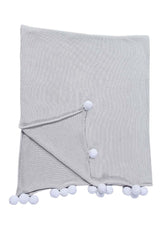 BABY BLANKET BUBBLY LIGHT GREY Lorena Canals
