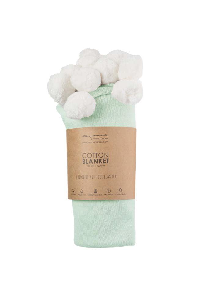 BABY BLANKET BUBBLY MINT Lorena Canals