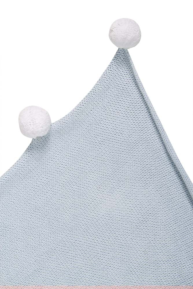 BABY BLANKET BUBBLY SOFT BLUE Lorena Canals