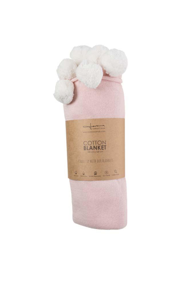 BABY BLANKET BUBBLY SOFT PINK Lorena Canals