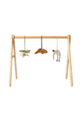 BABY GYM MIT SET AUS 3 RASSEL-ANHÄNGERN - SWAN