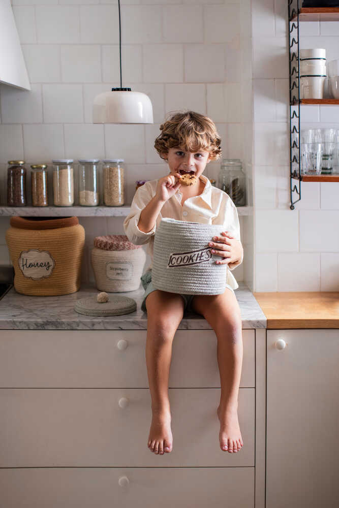 BASKET COOKIE JAR Lorena Canals