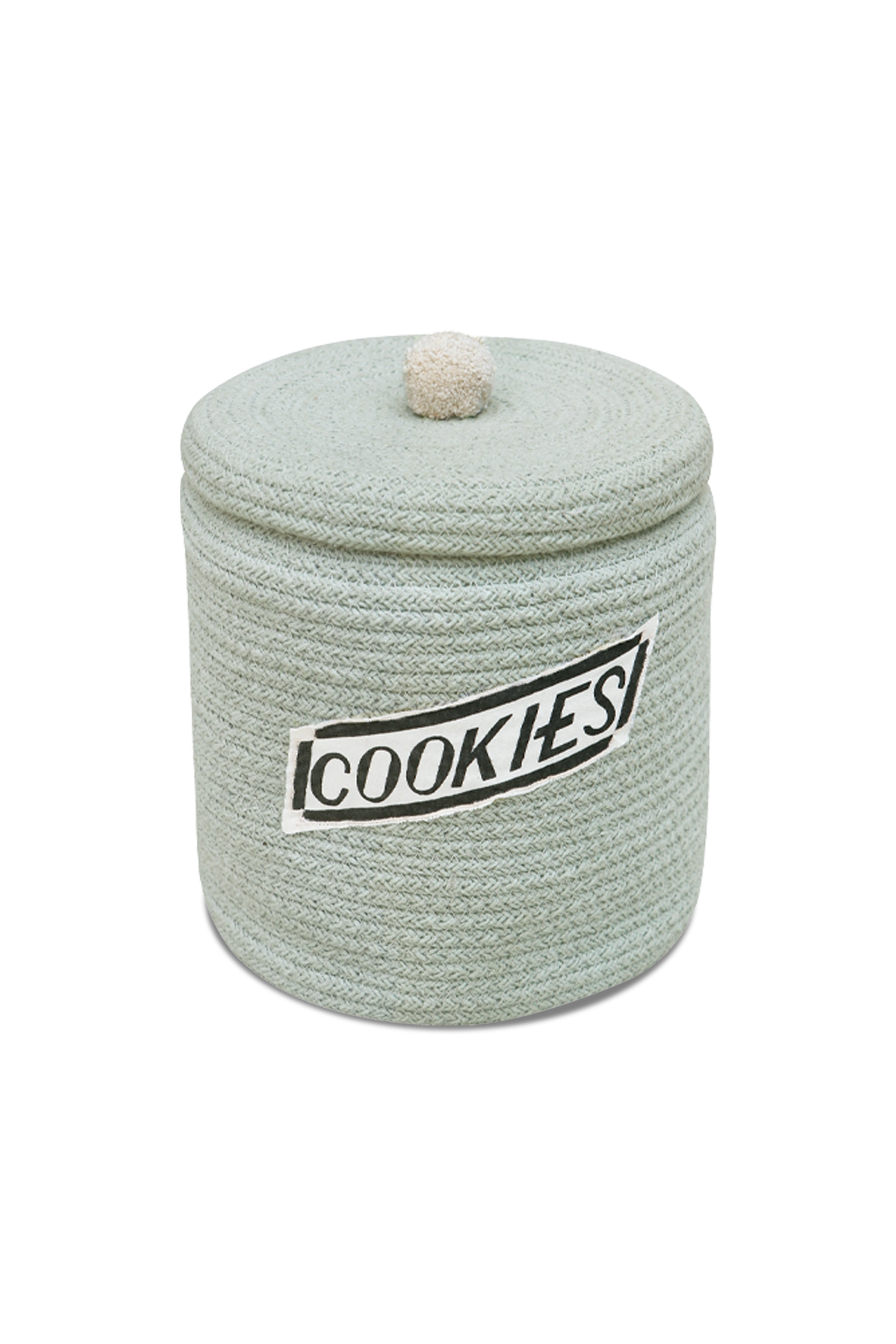 BASKET COOKIE JAR