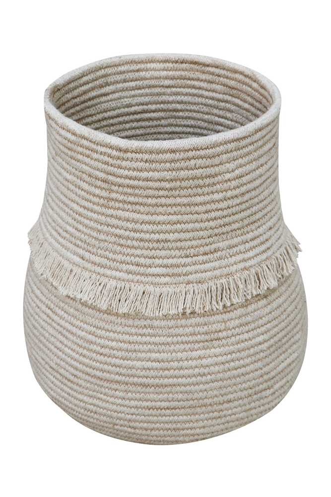 Lorena Canals フリンジバスケット Basket Fringe Woody Blue - Mini Jake