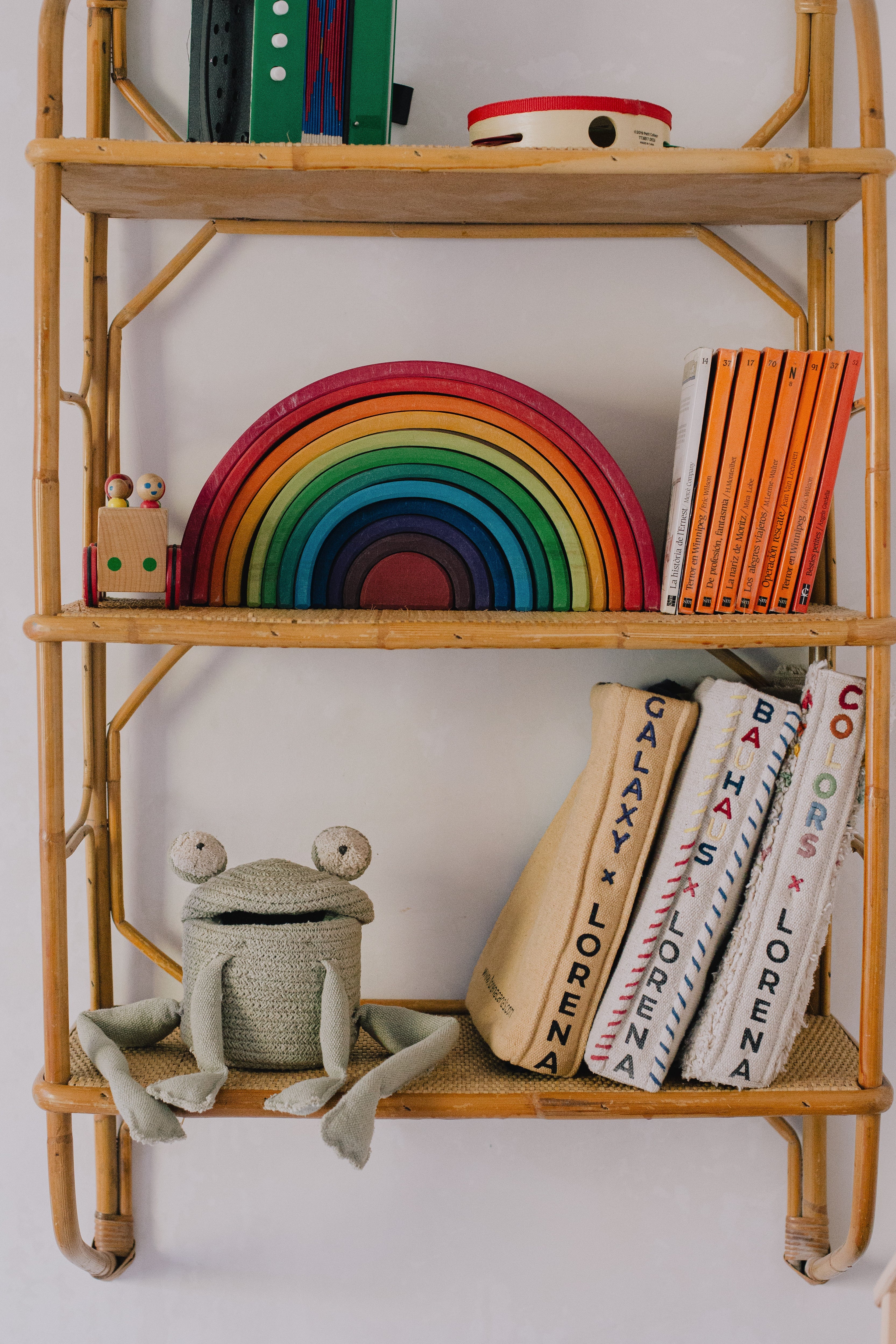Basket Mini Fred the Frog | Lorena Canals