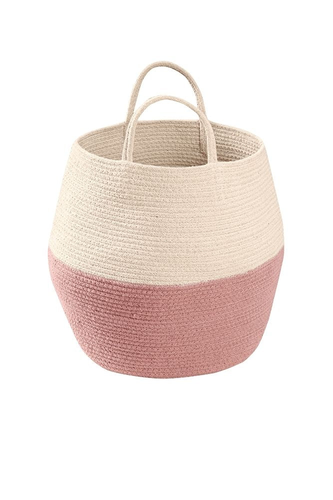 BASKET ZOCO ASH ROSE-NATURAL